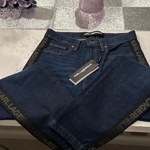 Karl Lagerfeld women’s Dark Blue Jeans NWT